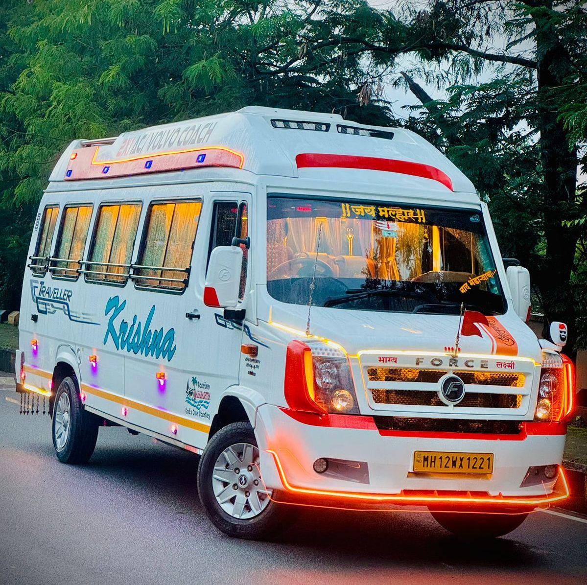 Tempo Traveller On rent in pune